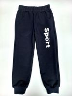 Брюки  спорт,  черные