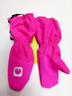 Краги, на флисе,мембрана, розовый 