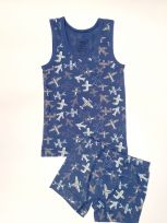 Самолёты,синий 