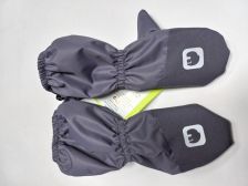 Краги, на флисе,мембрана,серый 