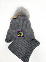 Комплект  Simpl dimpl, шапка завязки+снуд