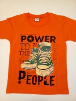 Футболка подросток ,кеды оранжевый 