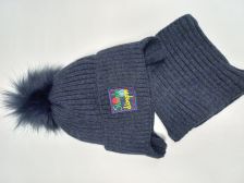 Комплект  Simpl dimpl, шапка завязки+снуд