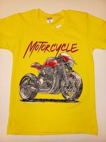 Футболка подросток , жёлтый 