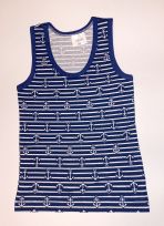 Якоря, синяя 