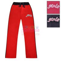 Брюки спорт.дев.утепленные